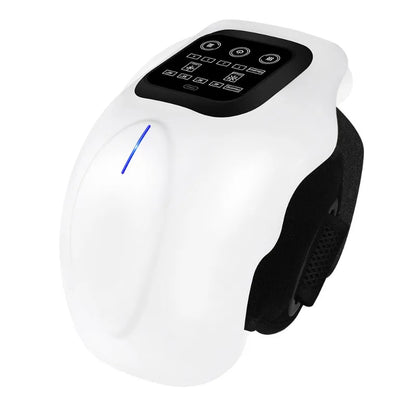 Revolutionary Smart Knee Massager with Heat - 3D Air Compression & Vibration for Ultimate Pain Relief in Your Knees, Elbows, and Shoulders - USB Rechargeable & Wireless